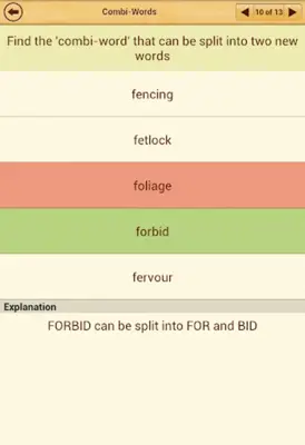 11+ Vocabulary Builder android App screenshot 9