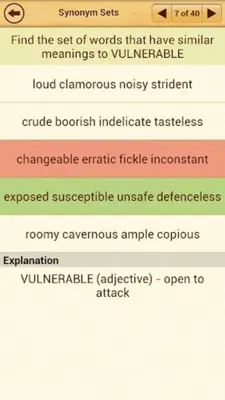 11+ Vocabulary Builder android App screenshot 17