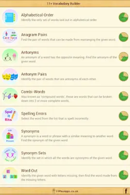11+ Vocabulary Builder android App screenshot 6